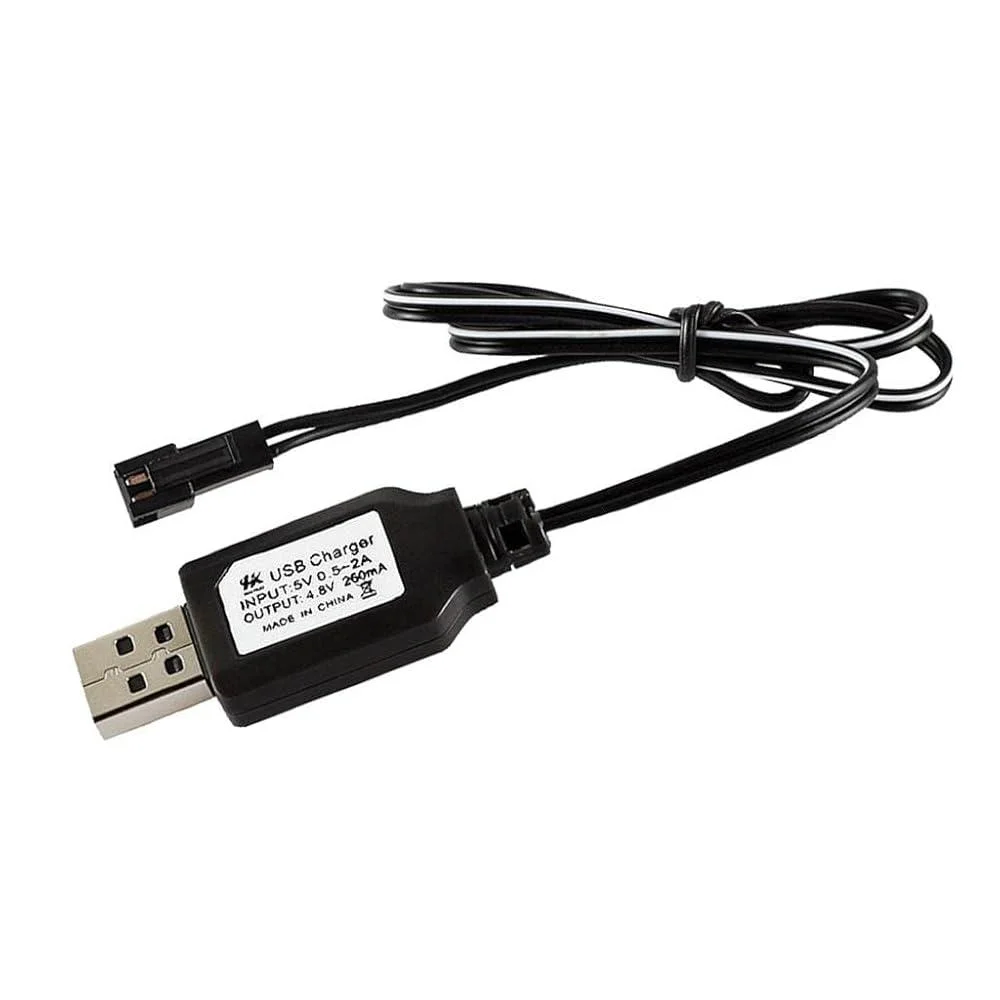 Sertec 4.8v Nı-cd / Nı-mh Oyuncak Bataryası Usb Şarj Kablosu Sertec 4.8v Nı-cd / Nı-mh Oyuncak Bataryası Usb Şarj Kablosu