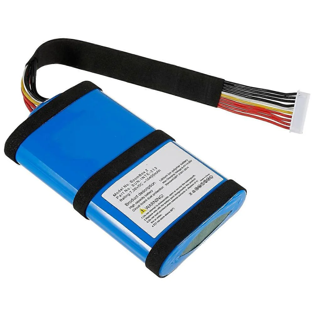 Sertec  Boombox 2 uyumlu 7.4V 10.400 mah Soketli Batarya
