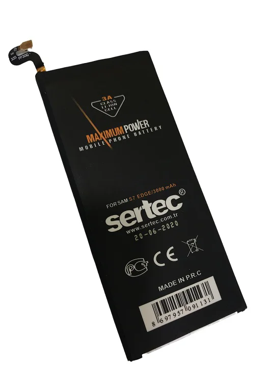 SERTEC -  GALAXY S7 EDGE Uyumlu Batarya