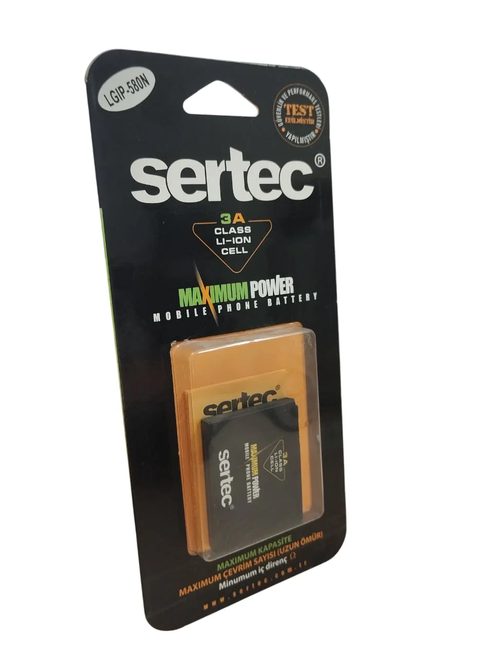 SERTEC - -GC900 / IP-580N Uyumlu Batarya