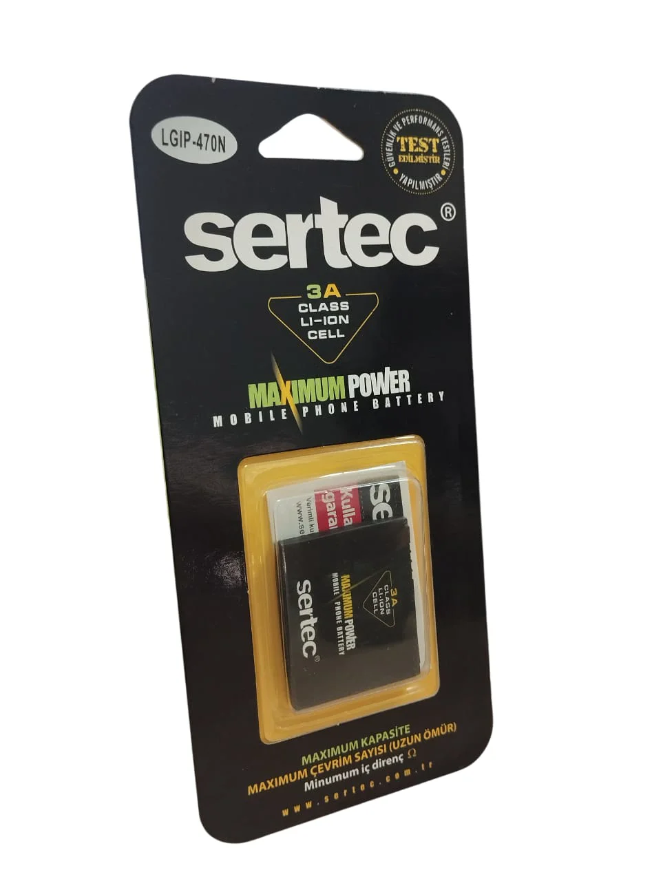 SERTEC -  GD580 / IP-470N Uyumlu Batarya