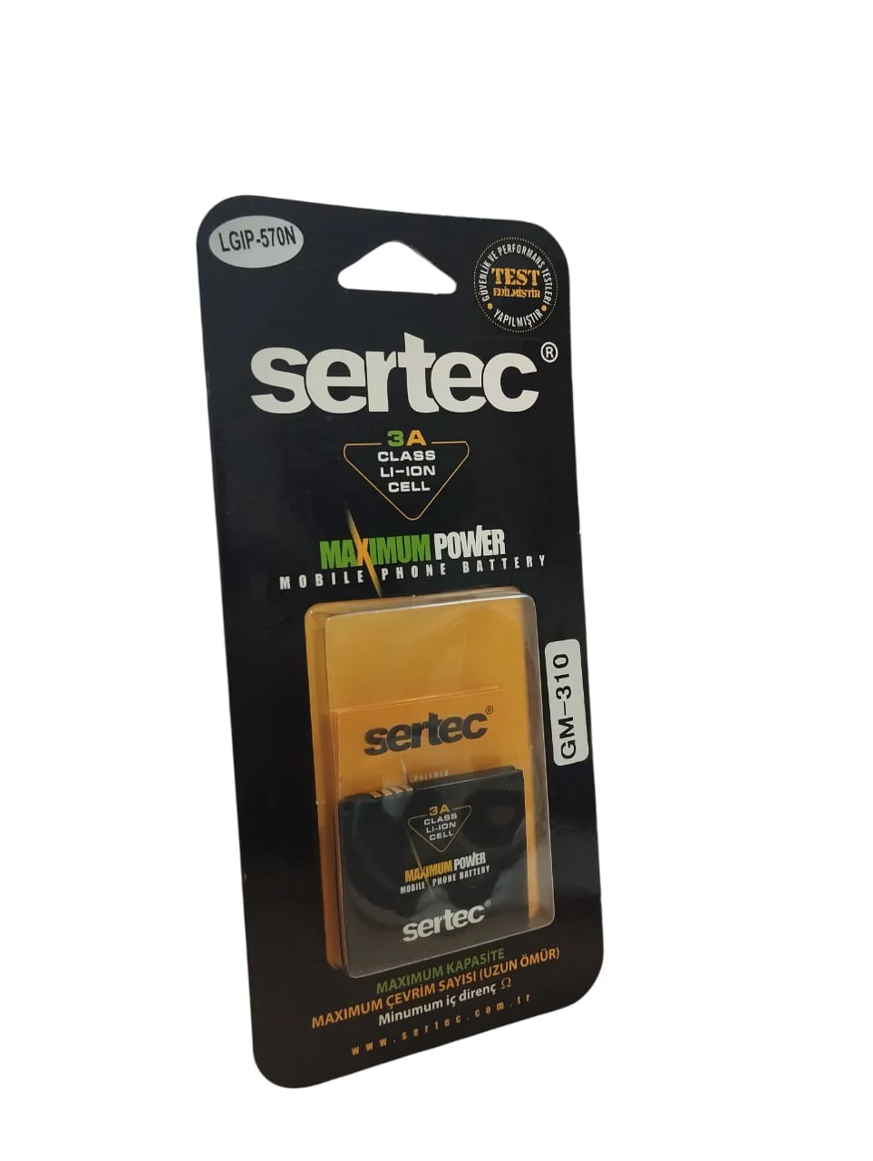SERTEC - -GM310 / IP-570N-GD710 Uyumlu Batarya