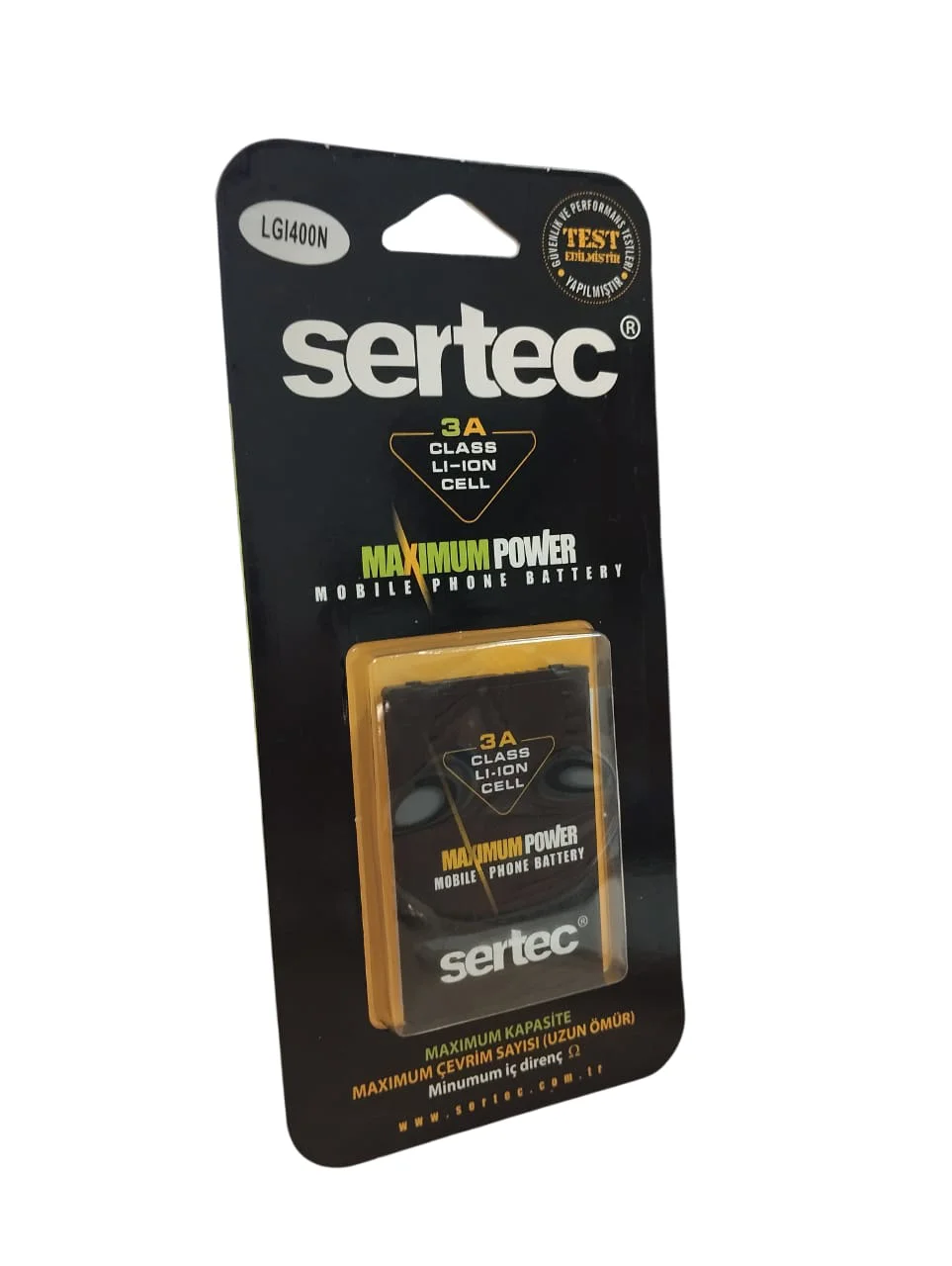 SERTEC - -GW820 / IP400N Uyumlu Batarya