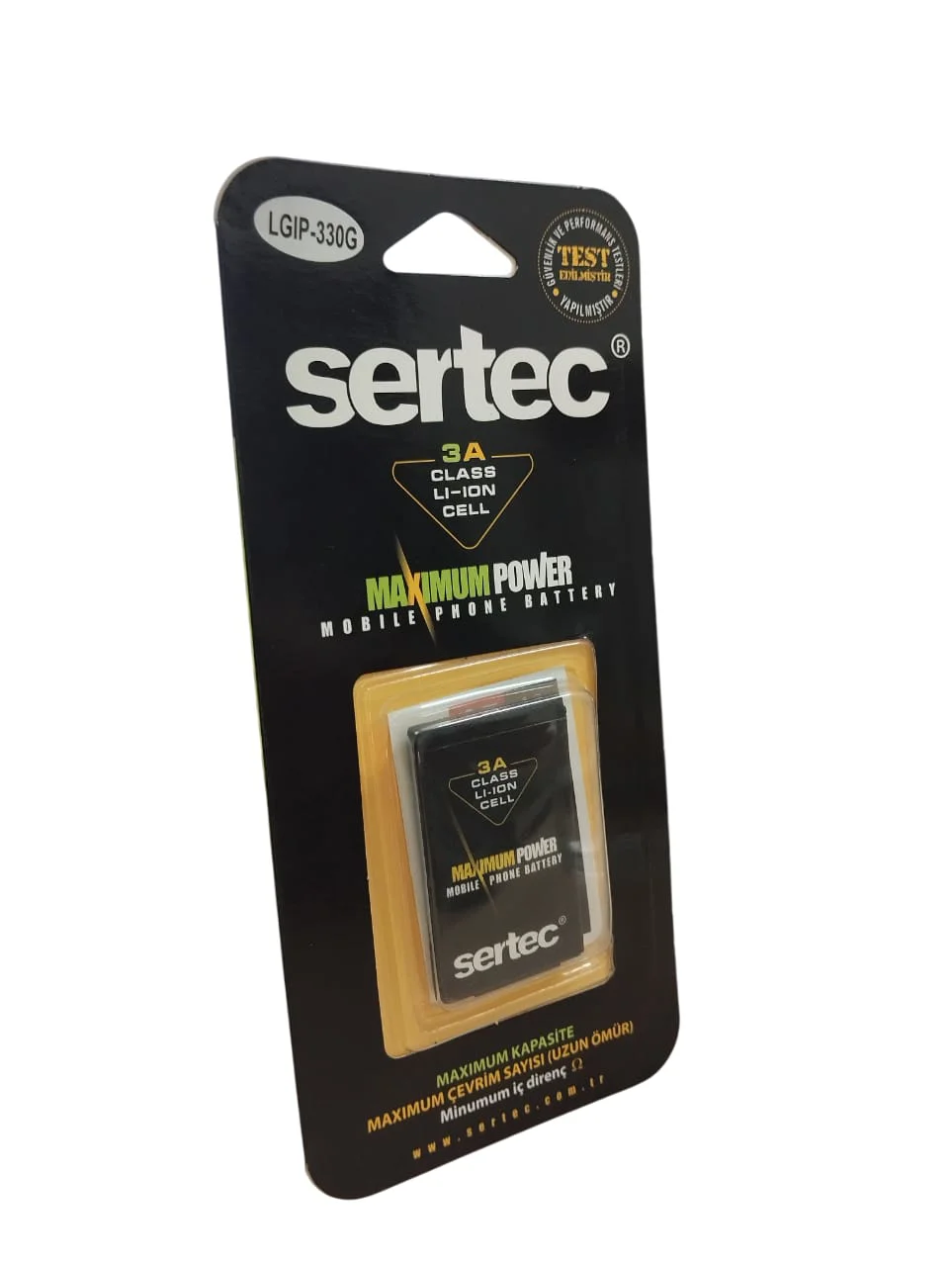 SERTEC -  KM380 / KT520 / IP-330G Uyumlu Batarya