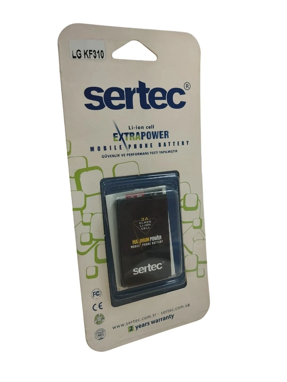 Sertec - Lg Kf310 Uyumlu Batarya Fiyatı, Yorumları ve Özellikleri