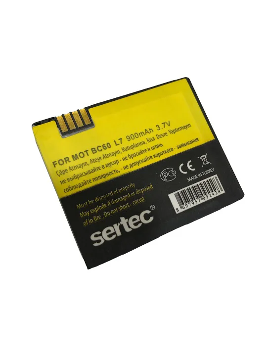SERTEC - Motorola BC60  Uyumlu Batarya Fiyatı, Yorumları ve Özellikleri