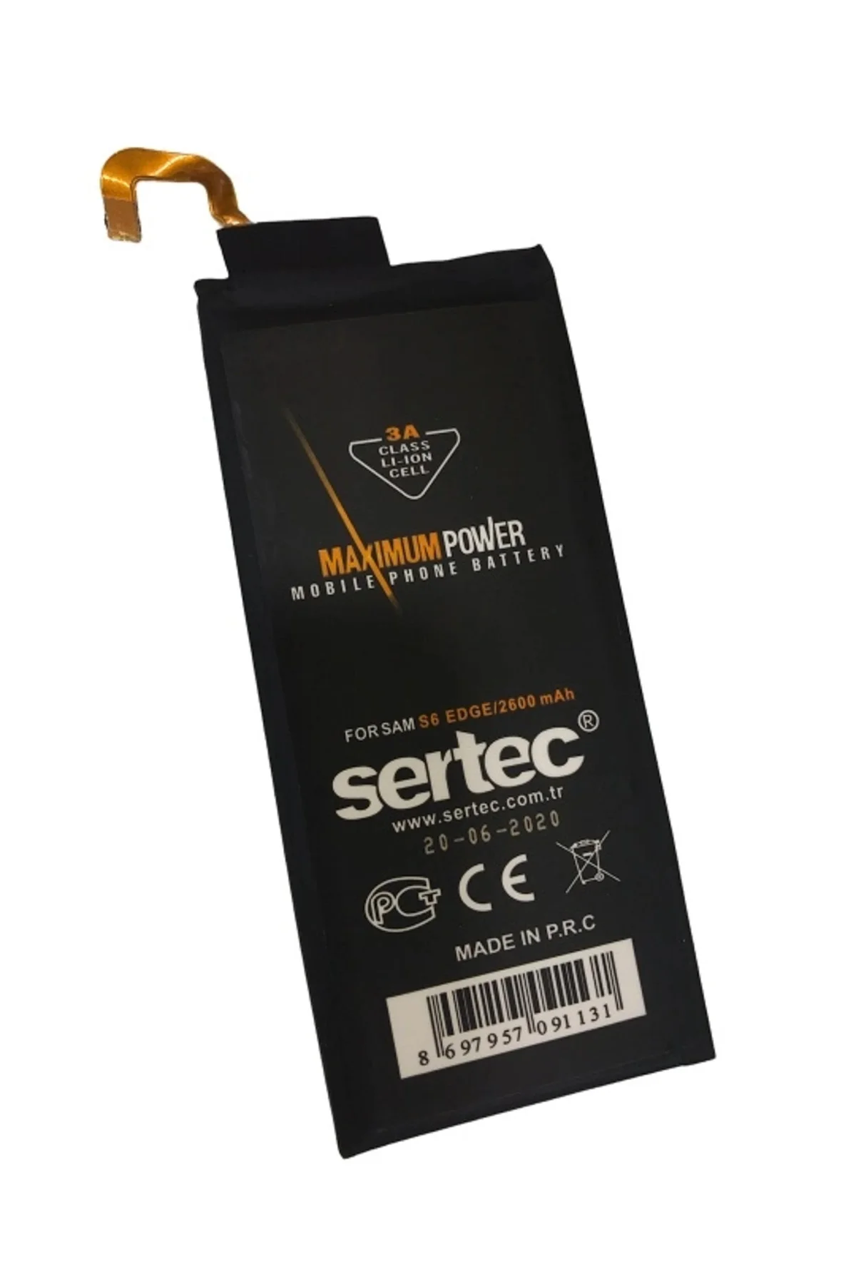 Sertec - Samsung Galaxy S6 Edge Uyumlu Batarya Sertec - Samsung Galaxy S6 Edge Uyumlu Batarya