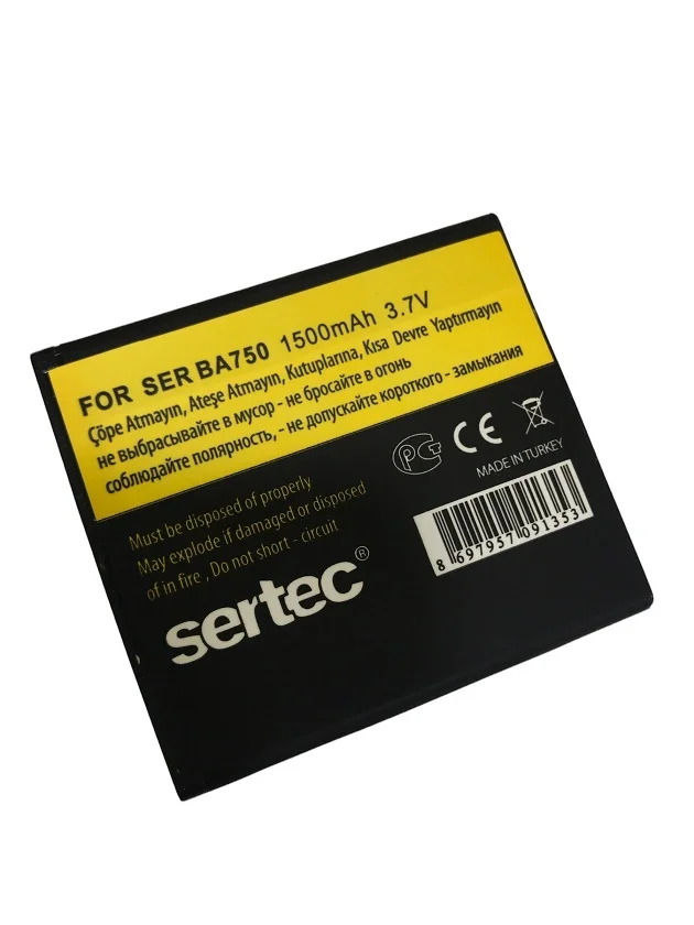 Sertec - Sony / Ericson  Sr-ba750 Uyumlu Batarya Fiyatı, Yorumları ve Özellikleri