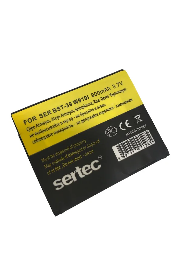 SERTEC - SONY / ERİCSON  SR--39 / W 910 I Uyumlu Batarya