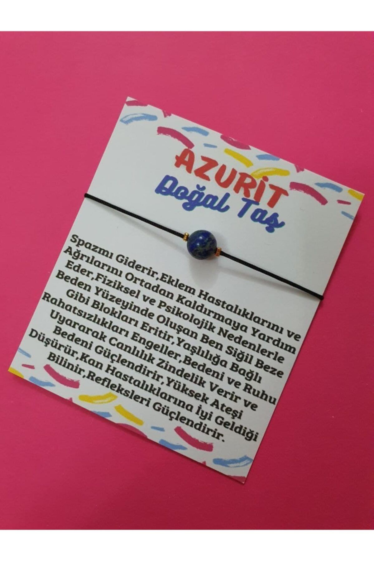 Sertifikalı Asansörlü Ayarlamalı Ipli Taşı Bileklik