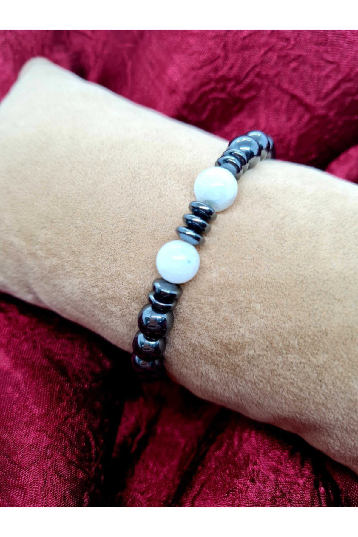 Sertifikalı Aytaşı & Hematit Doğal Taş Bileklik