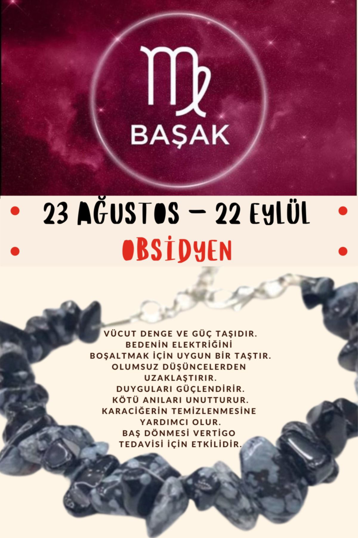 Sertifikalı Başak Burcu Burç Bilekliği