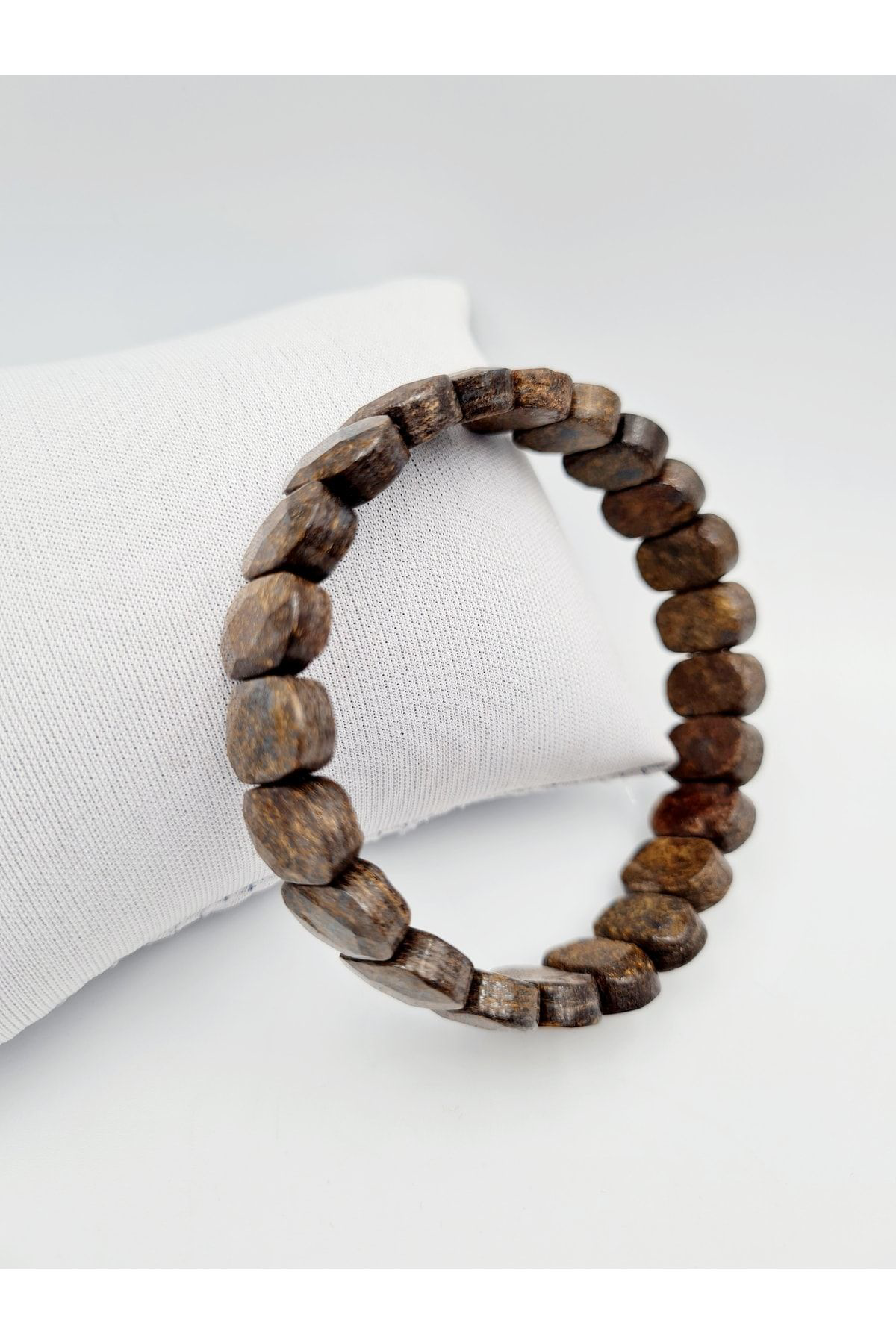 Sertifikalı Bronzit Doğal Taş Rolex Bileklik