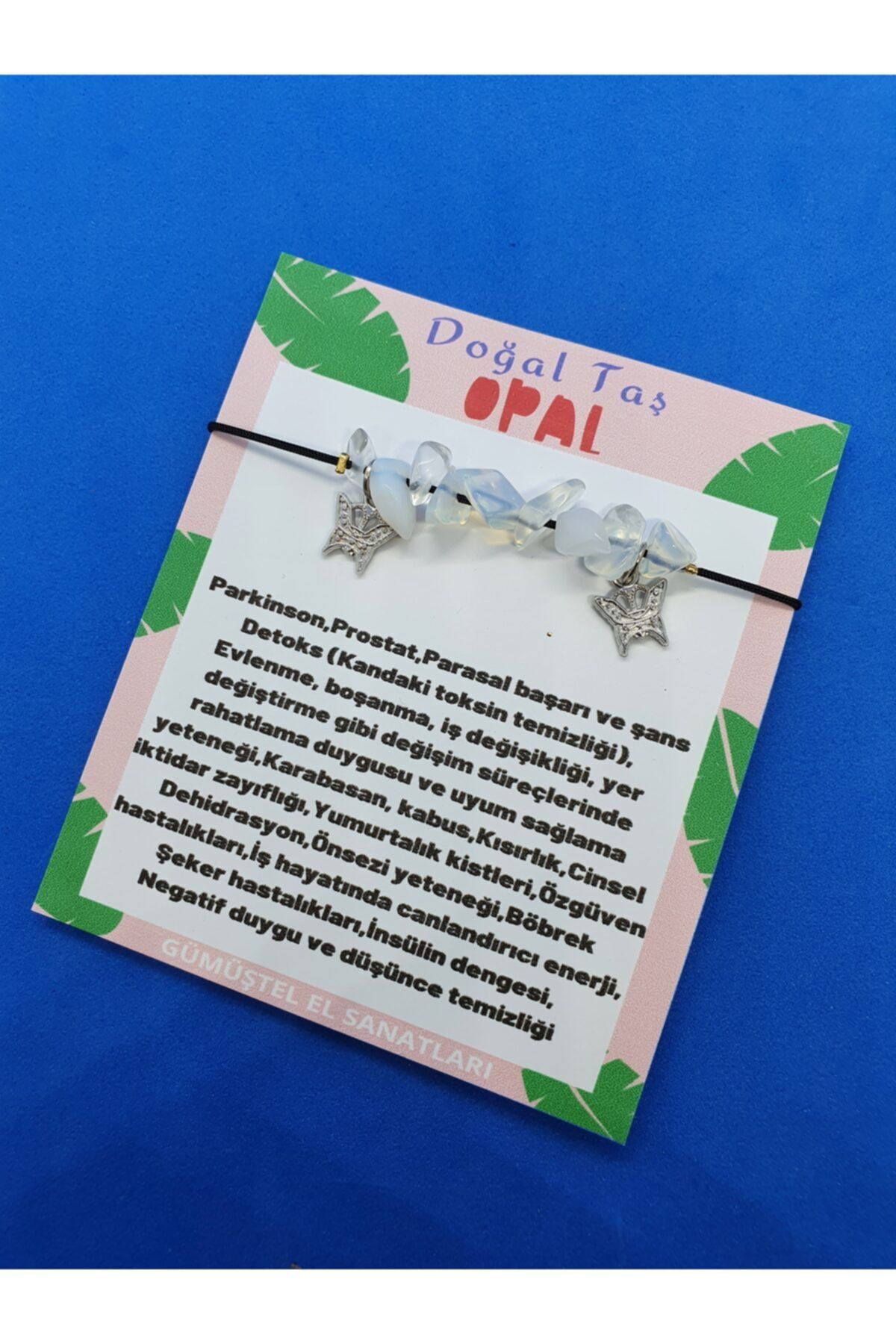 Sertifikalı Doğal Taş Bileklik