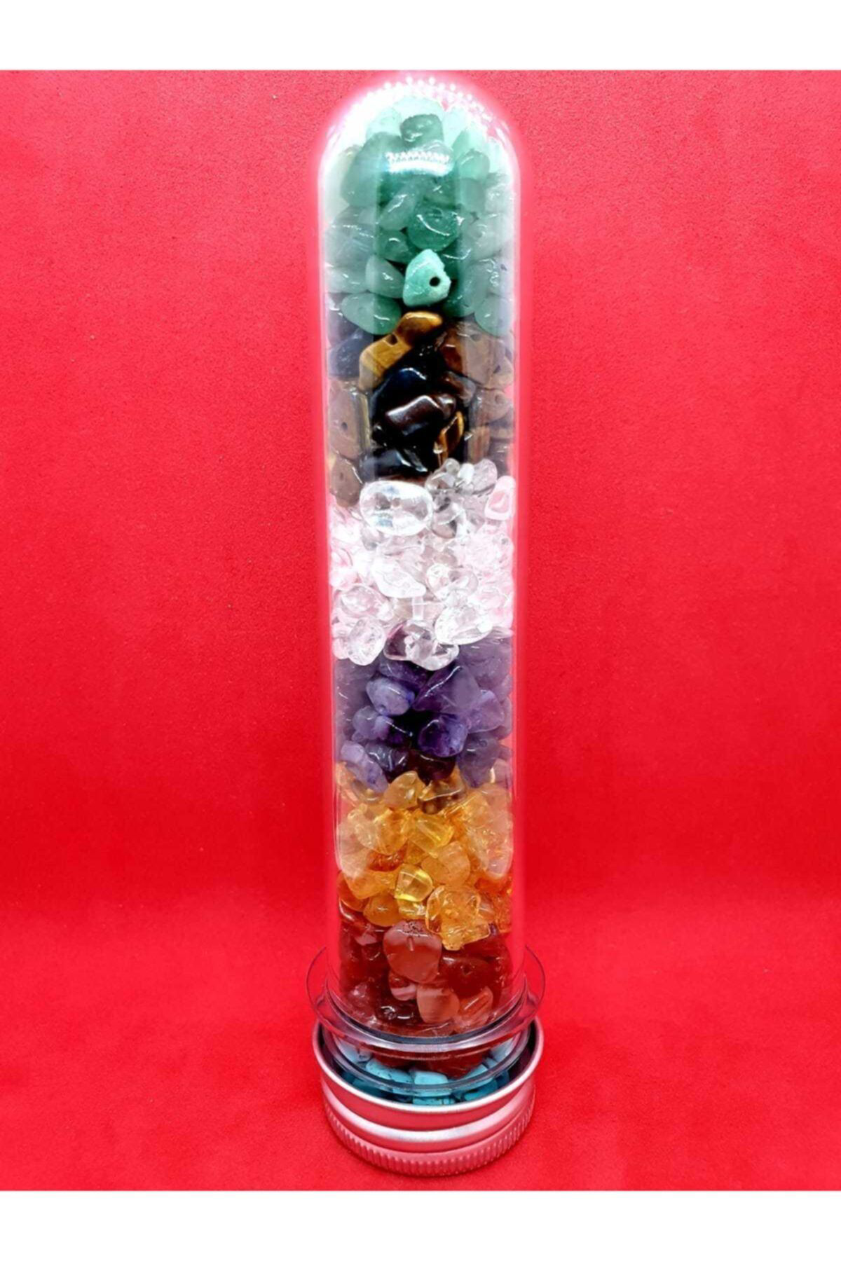 Sertifikalı Doğal Taş 7 Çakra Enerji Ve Bereket Objesi