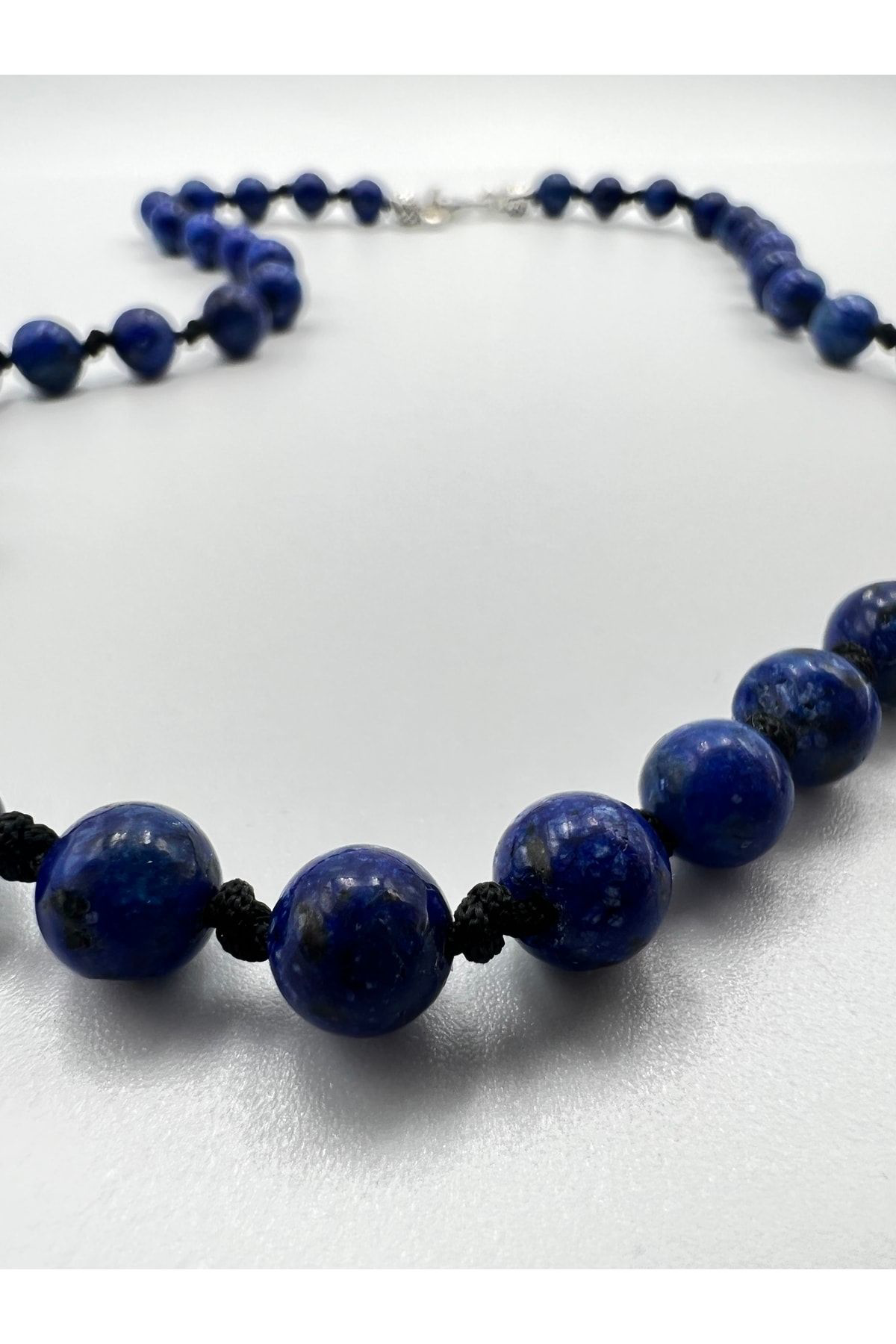 Sertifikalı Doğal Taş Lapis Lazuli Taşı Kolye Aaa Kalite 6mm Sertifikalı Doğal Taş Lapis Lazuli Taşı Kolye Aaa Kalite 6mm