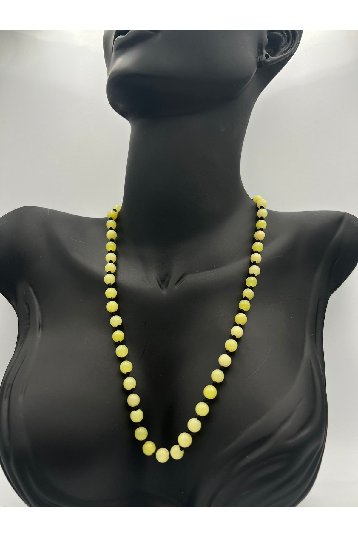 Sertifikalı Doğal Taş Peridot Taşı Kolye Aaa Kalite 6mm