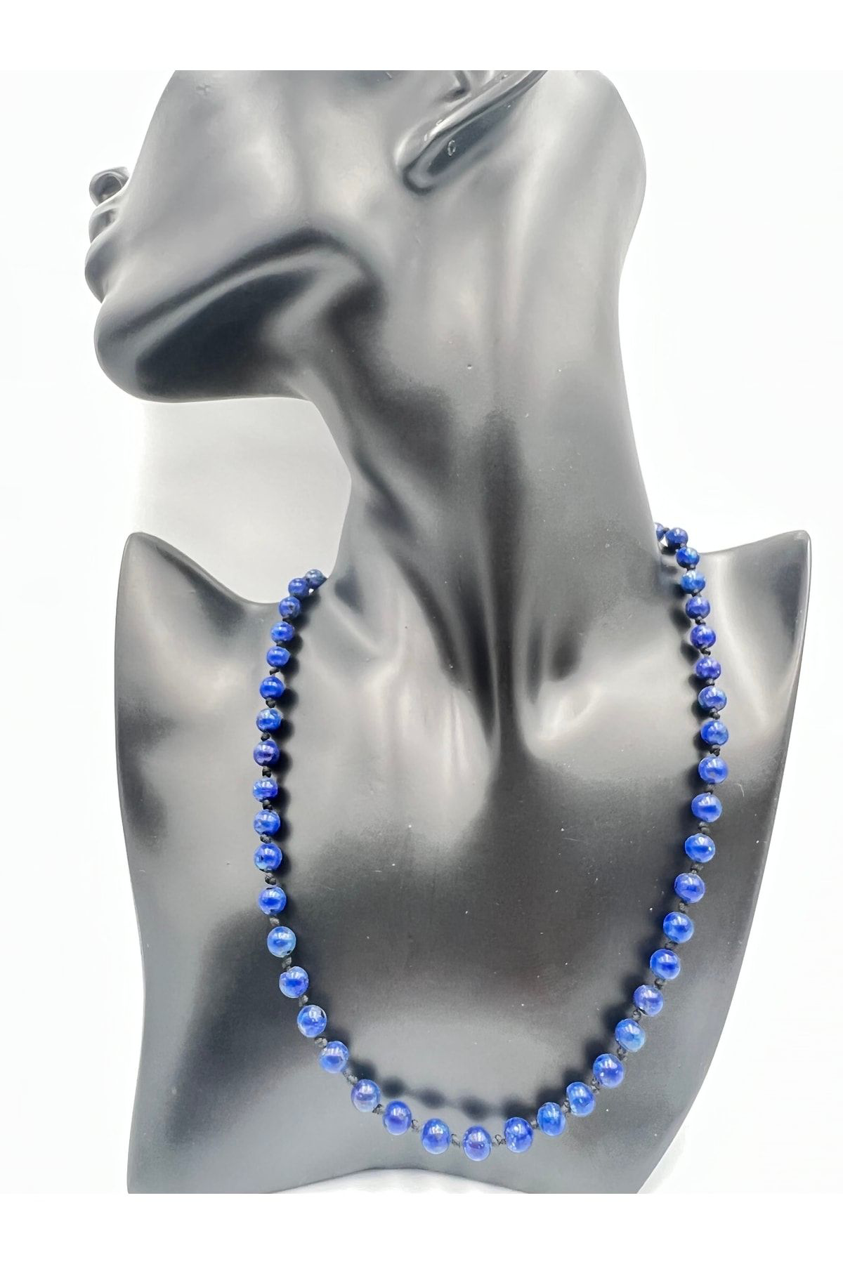 Sertifikalı Doğal Taş Lapis Lazuli Taşı Kolye Aaa Kalite 6mm Sertifikalı Doğal Taş Lapis Lazuli Taşı Kolye Aaa Kalite 6mm