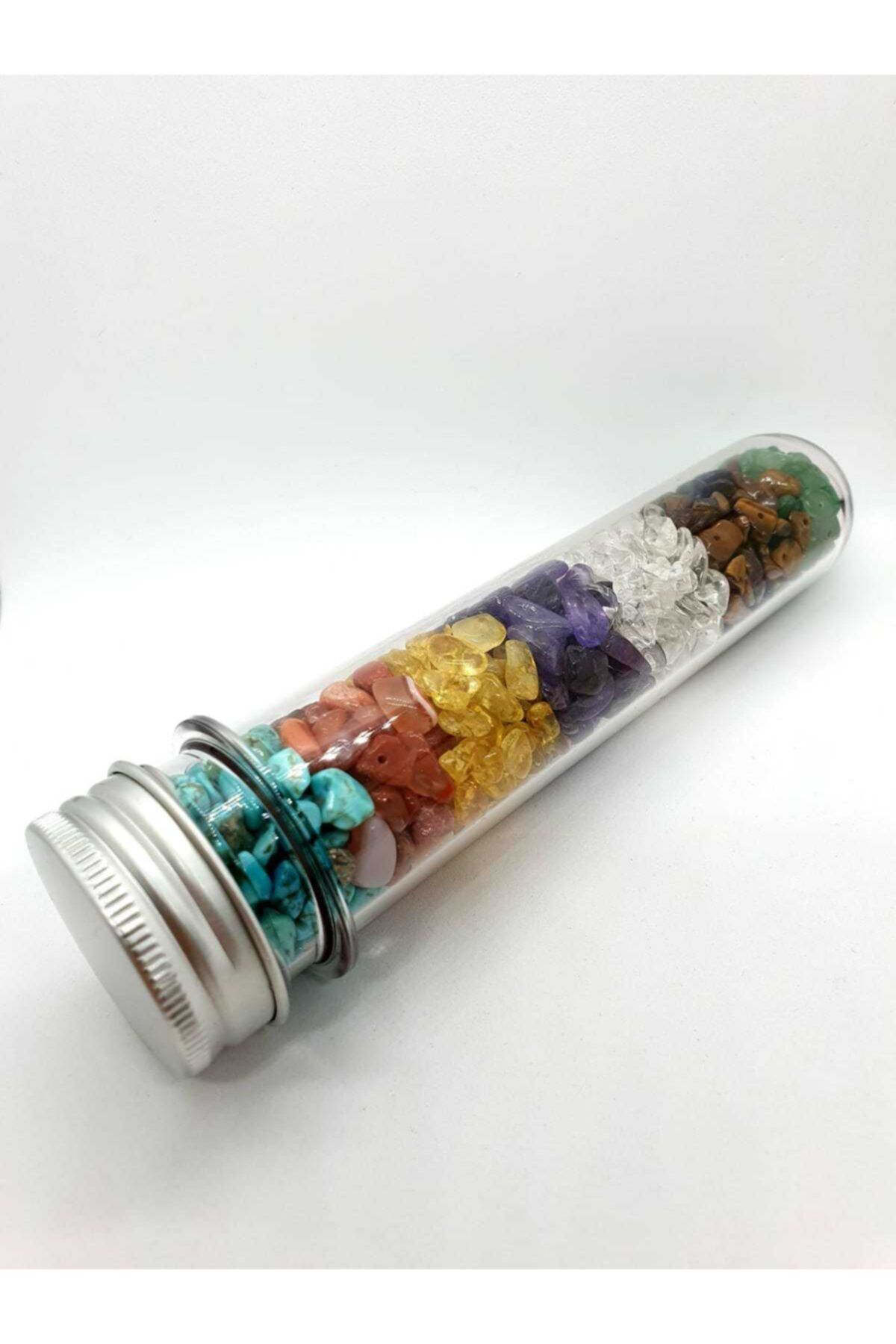 Sertifikalı Doğal Taş 7 Çakra Enerji Ve Bereket Objesi