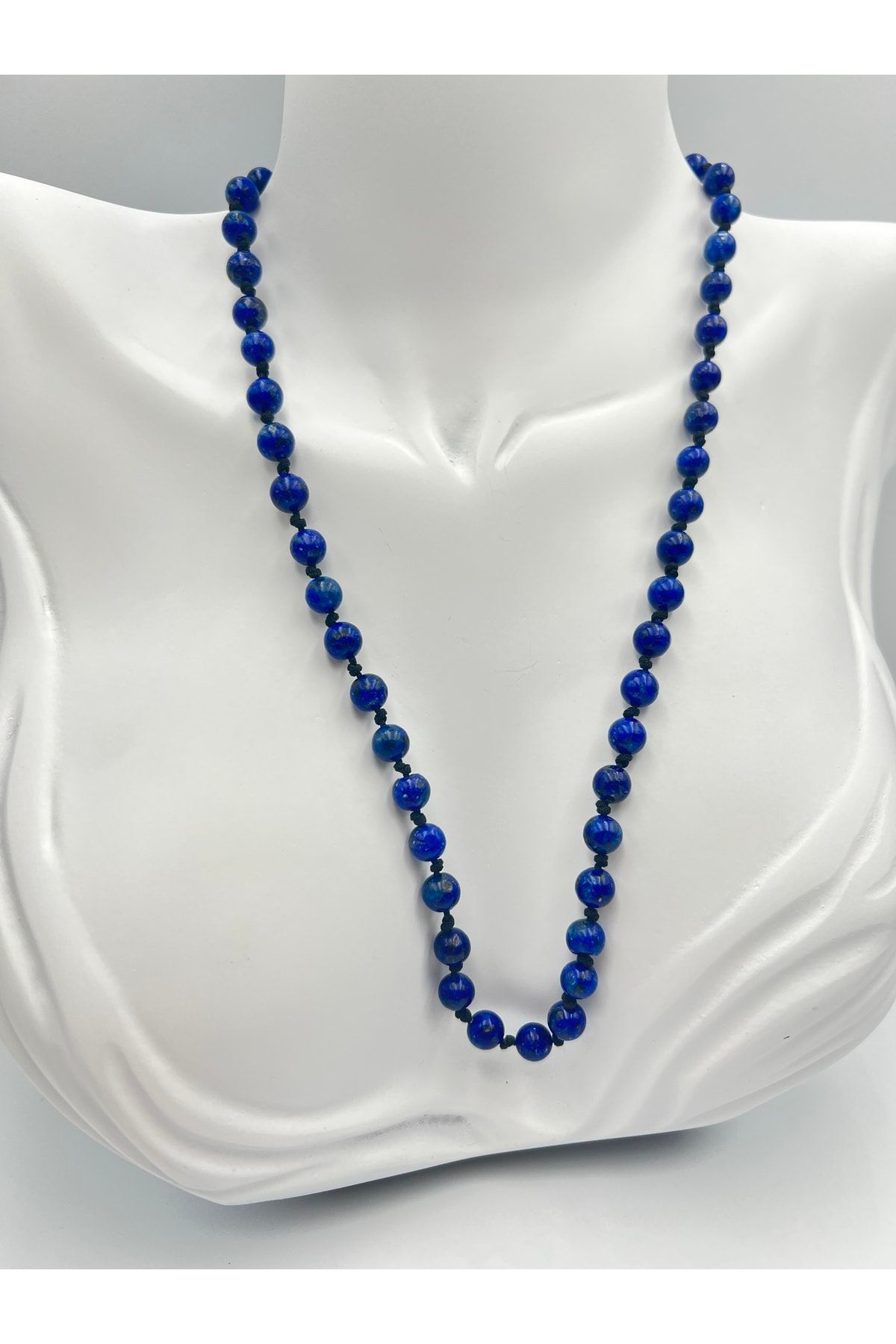 Sertifikalı Doğal Taş Lapis Lazuli Taşı Kolye Aaa Kalite 6mm Sertifikalı Doğal Taş Lapis Lazuli Taşı Kolye Aaa Kalite 6mm