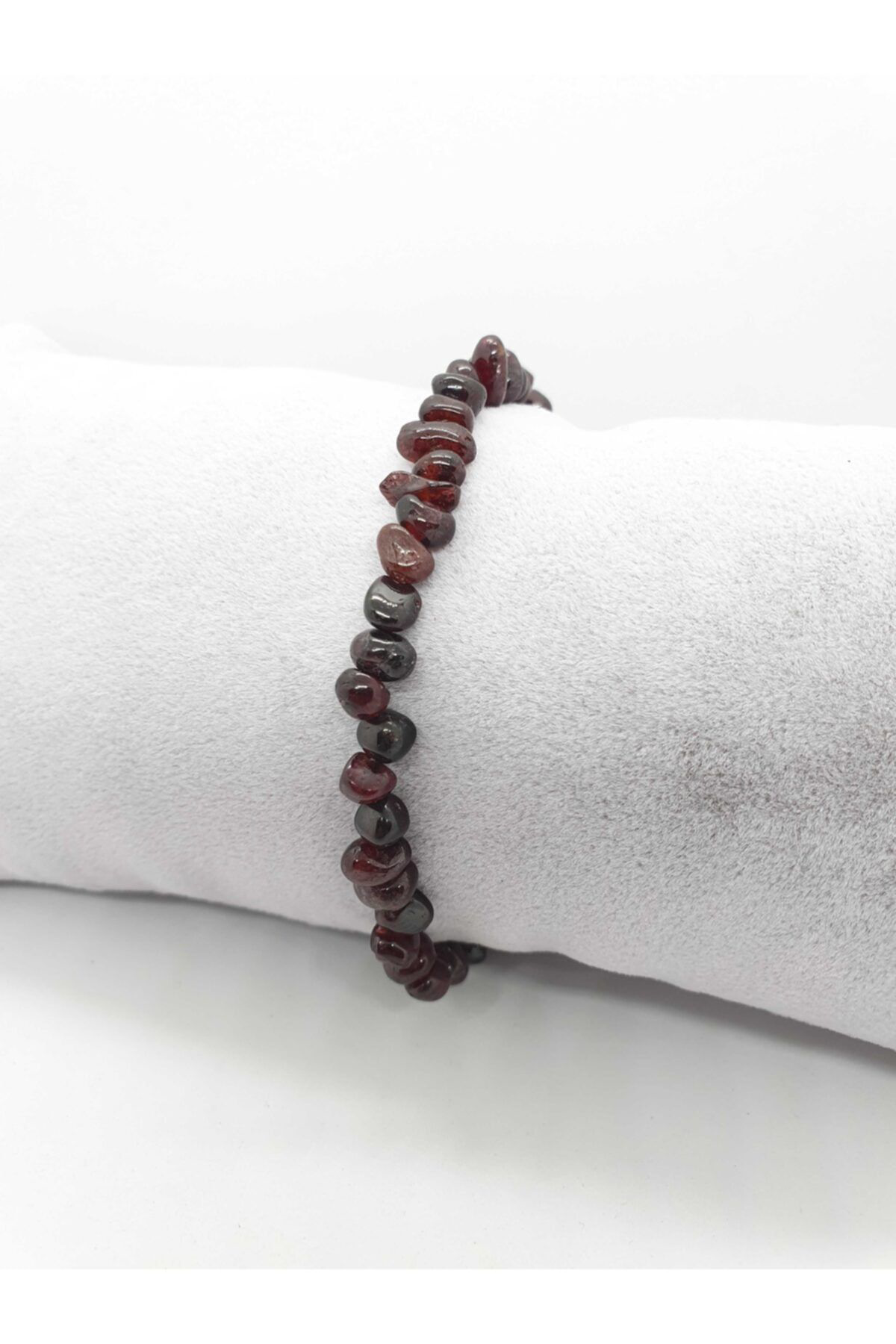 Sertifikalı Doğal Lal (KIRMIZI GRANAT) Taşı Bileklik