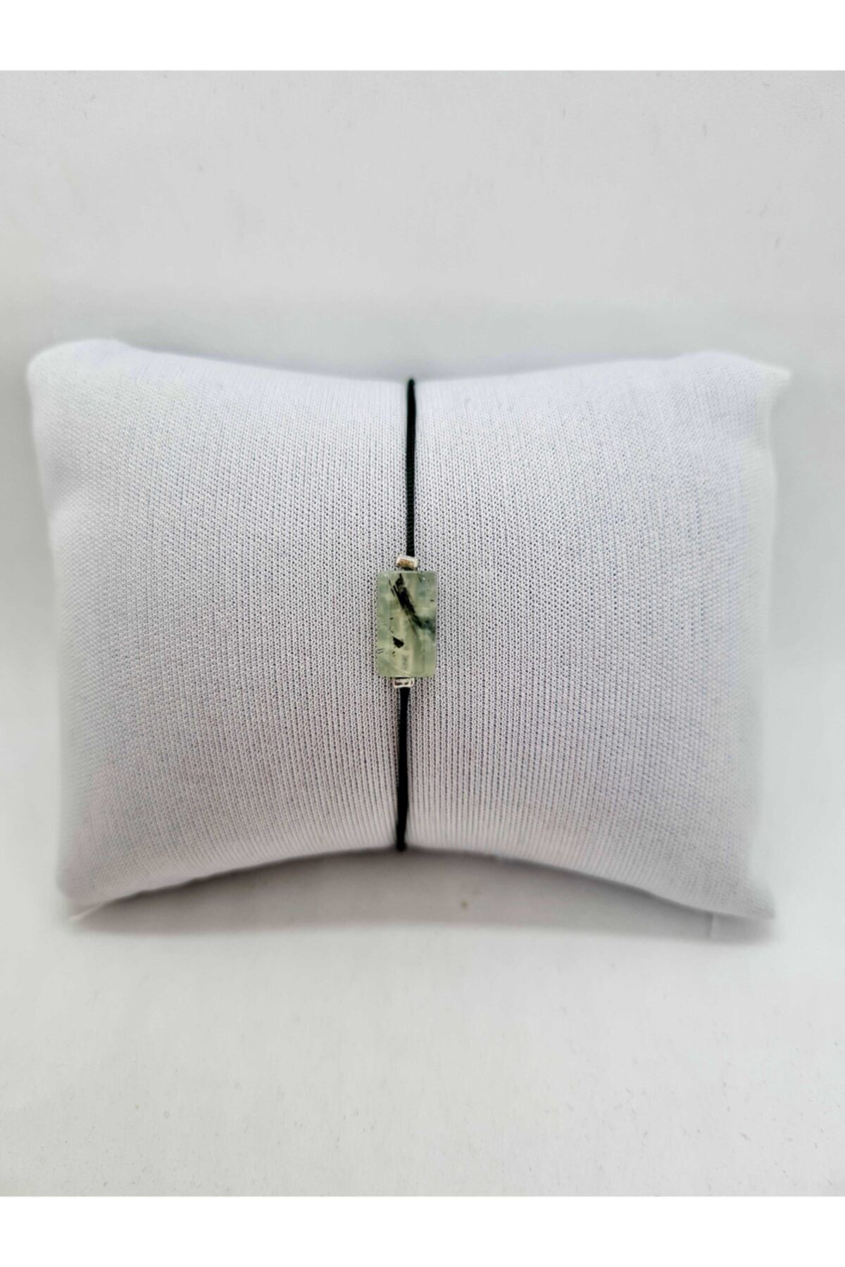 Sertifikalı Doğal Taş Prehnite Taşı Bileklik