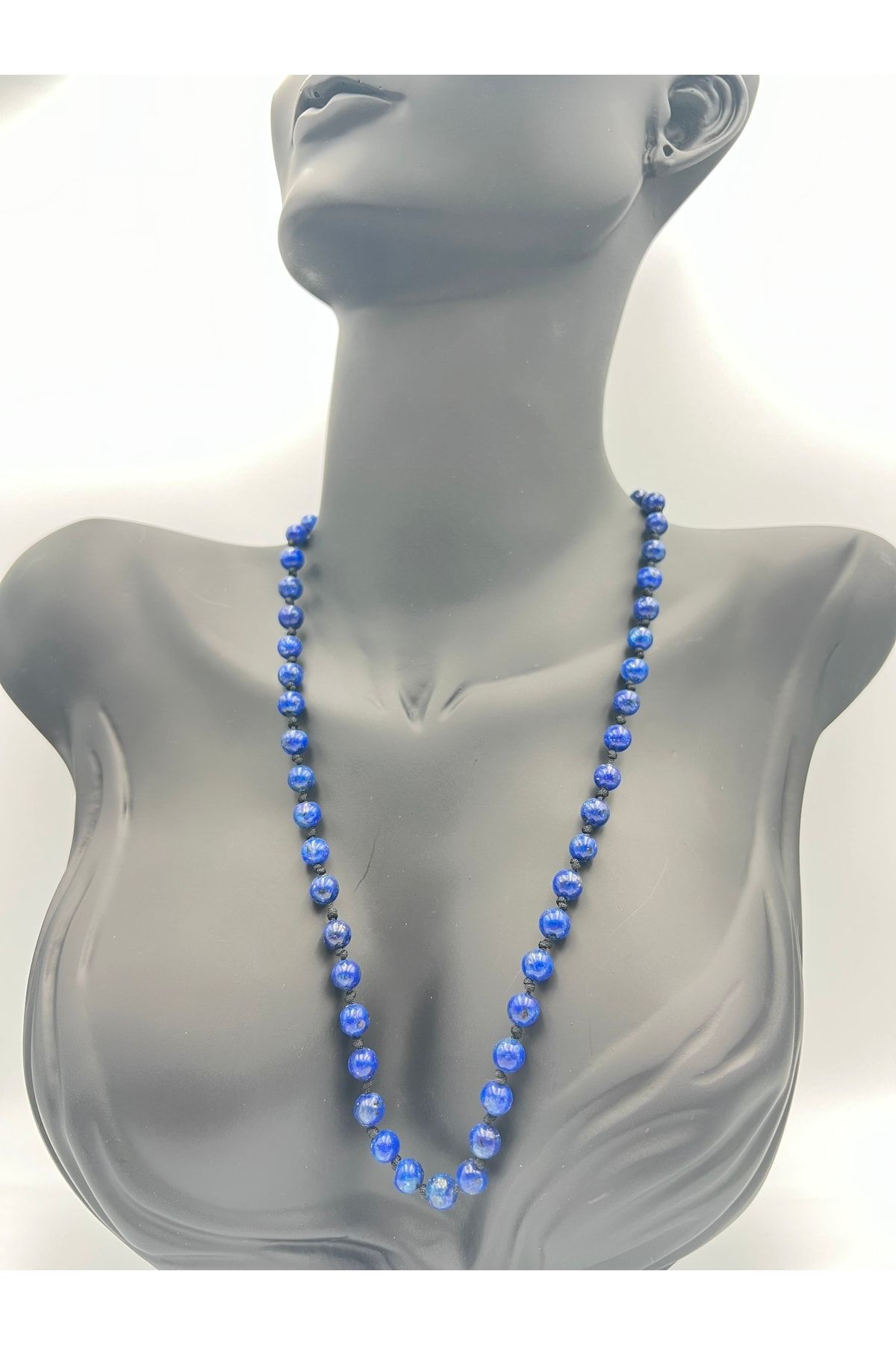 Sertifikalı Doğal Taş Lapis Lazuli Taşı Kolye Aaa Kalite 6mm Sertifikalı Doğal Taş Lapis Lazuli Taşı Kolye Aaa Kalite 6mm