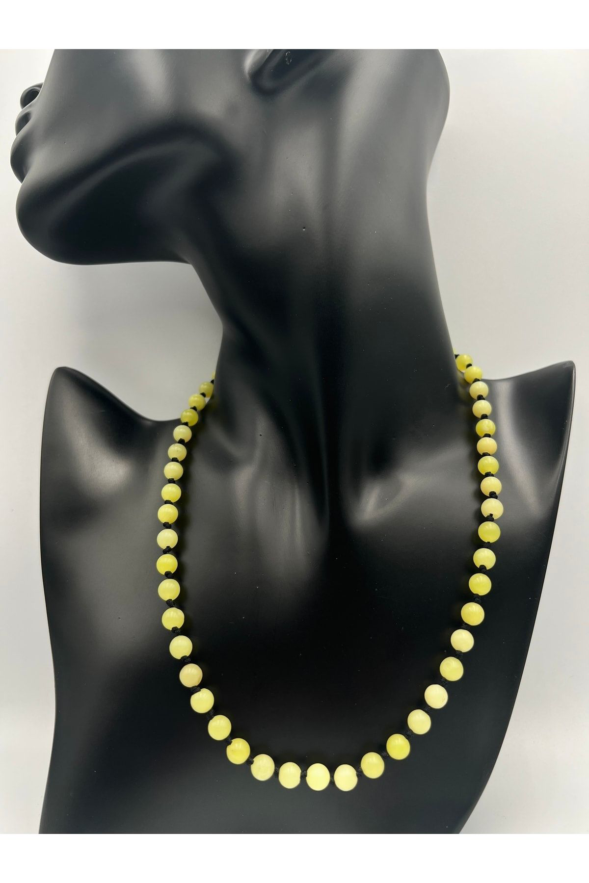 Sertifikalı Doğal Taş Peridot Taşı Kolye Aaa Kalite 6mm