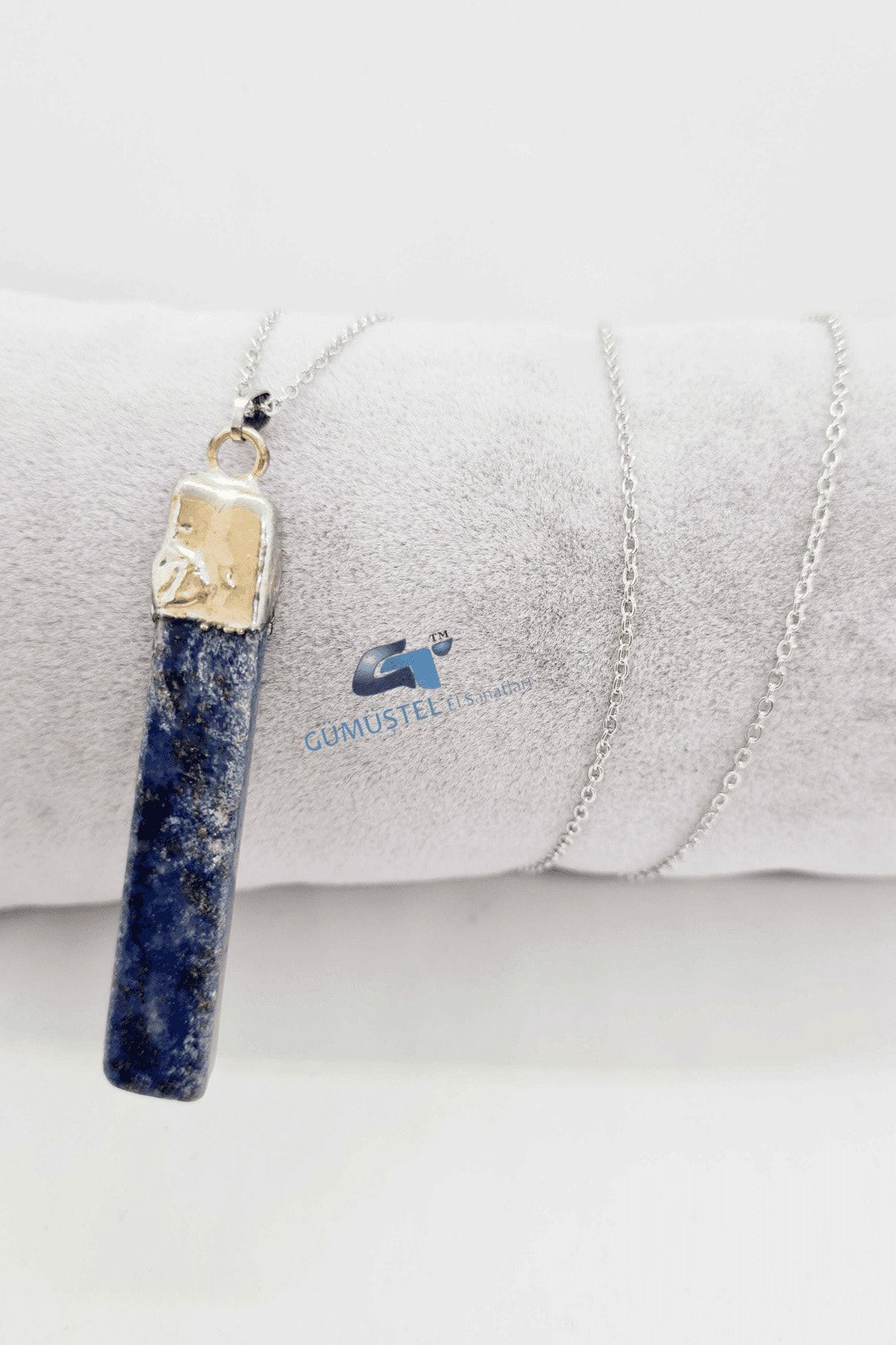 Sertifikalı Doğal Taş Lapis Lazuli Kolye Zincir Hediyeli Fiyatı, Yorumları ve Özellikleri