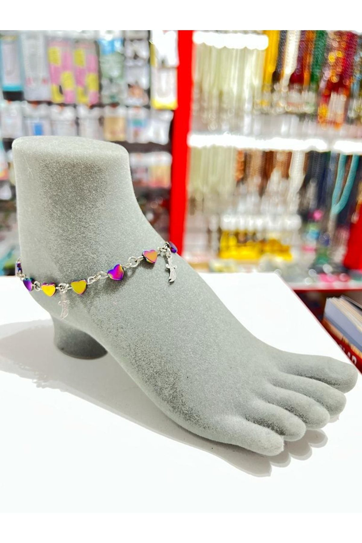 Sertifikalı Hematit Doğal Taş Bileklik & Halhal Özel Tasarım