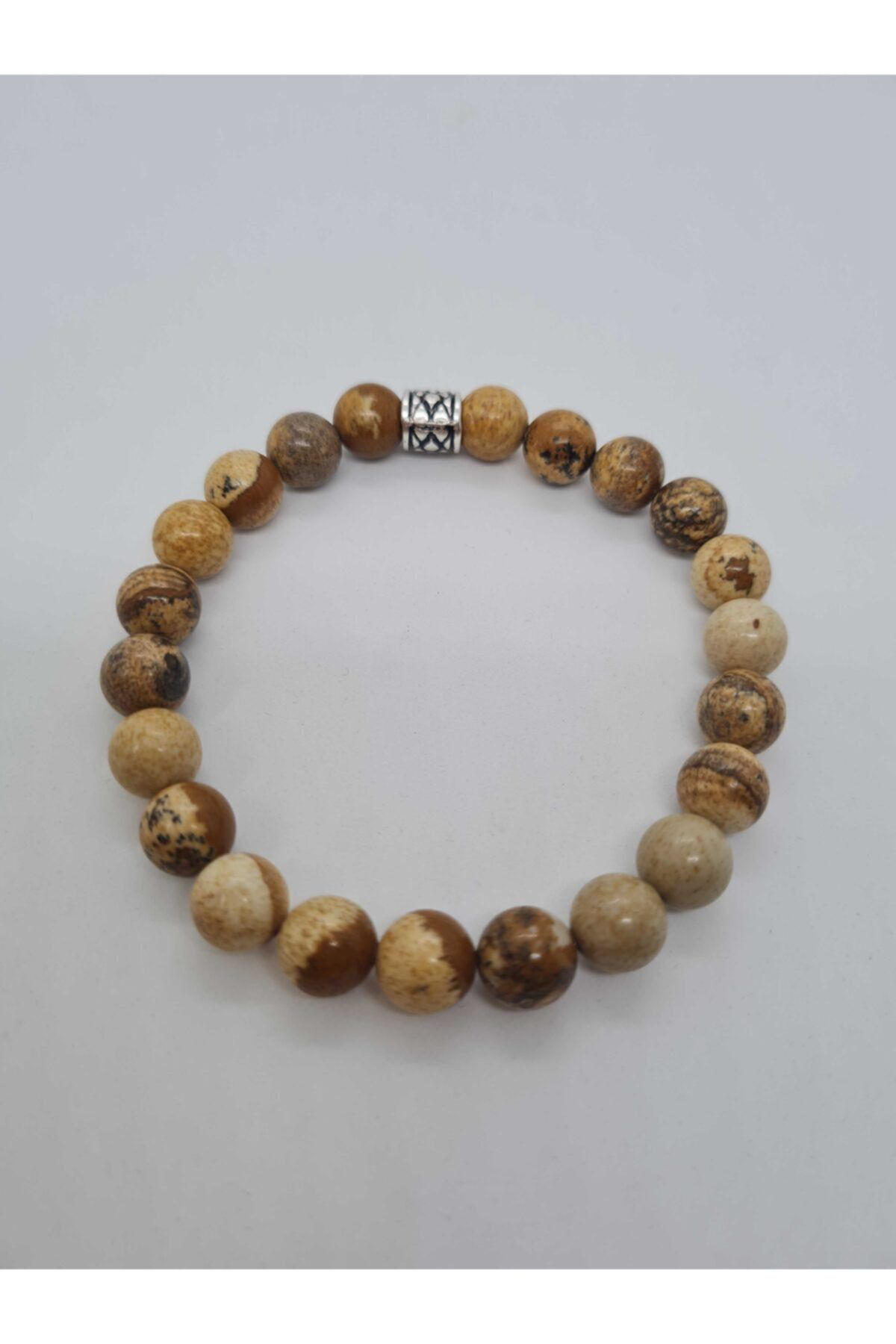 Sertifikalı Jasper Taşı Doğal Taş Bileklik 8mm Sertifikalı Jasper Taşı Doğal Taş Bileklik 8mm