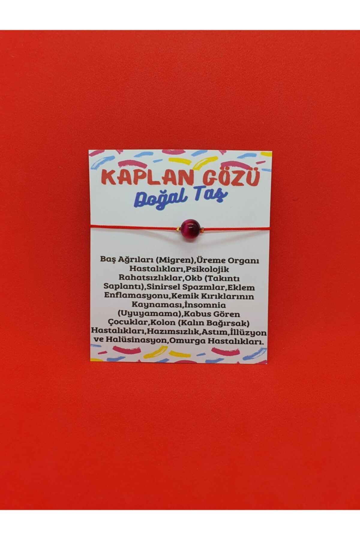 Sertifikalı Kaplan Gözü Doğal Taş Bileklik Ayarlamalı Bağlama Sis