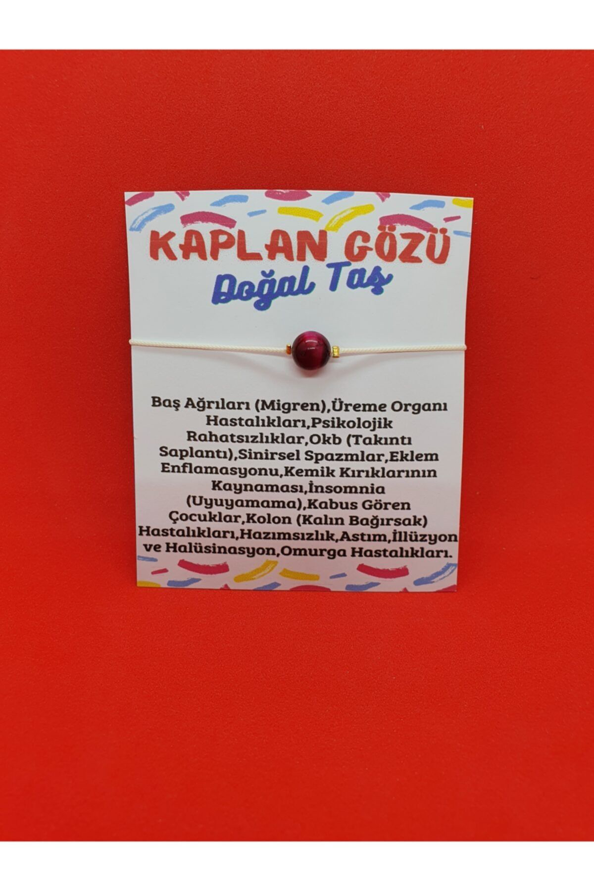 Sertifikalı Kaplan Gözü Doğal Taş Bileklik Ayarlamalı Bağlama Sis