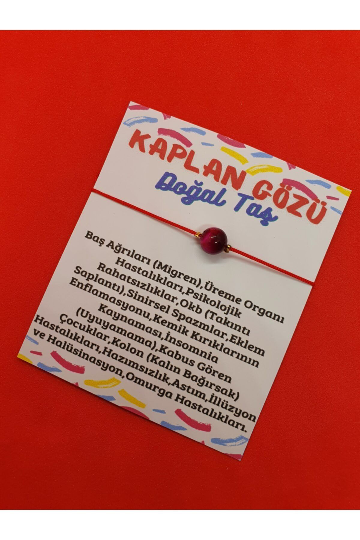Sertifikalı Kaplan Gözü Doğal Taş Bileklik Ayarlamalı Bağlama Sis