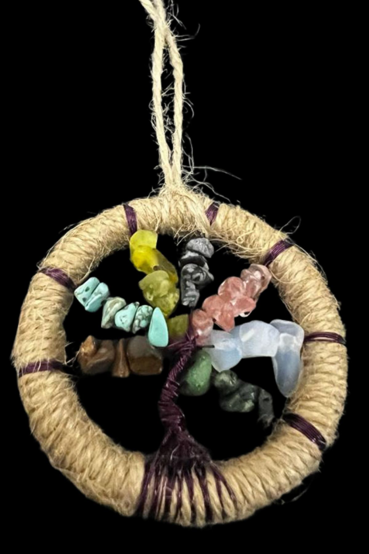 Sertifikalı Karışık Doğal Taş El Yapımı Duvar Süsü & Araba Süsü &