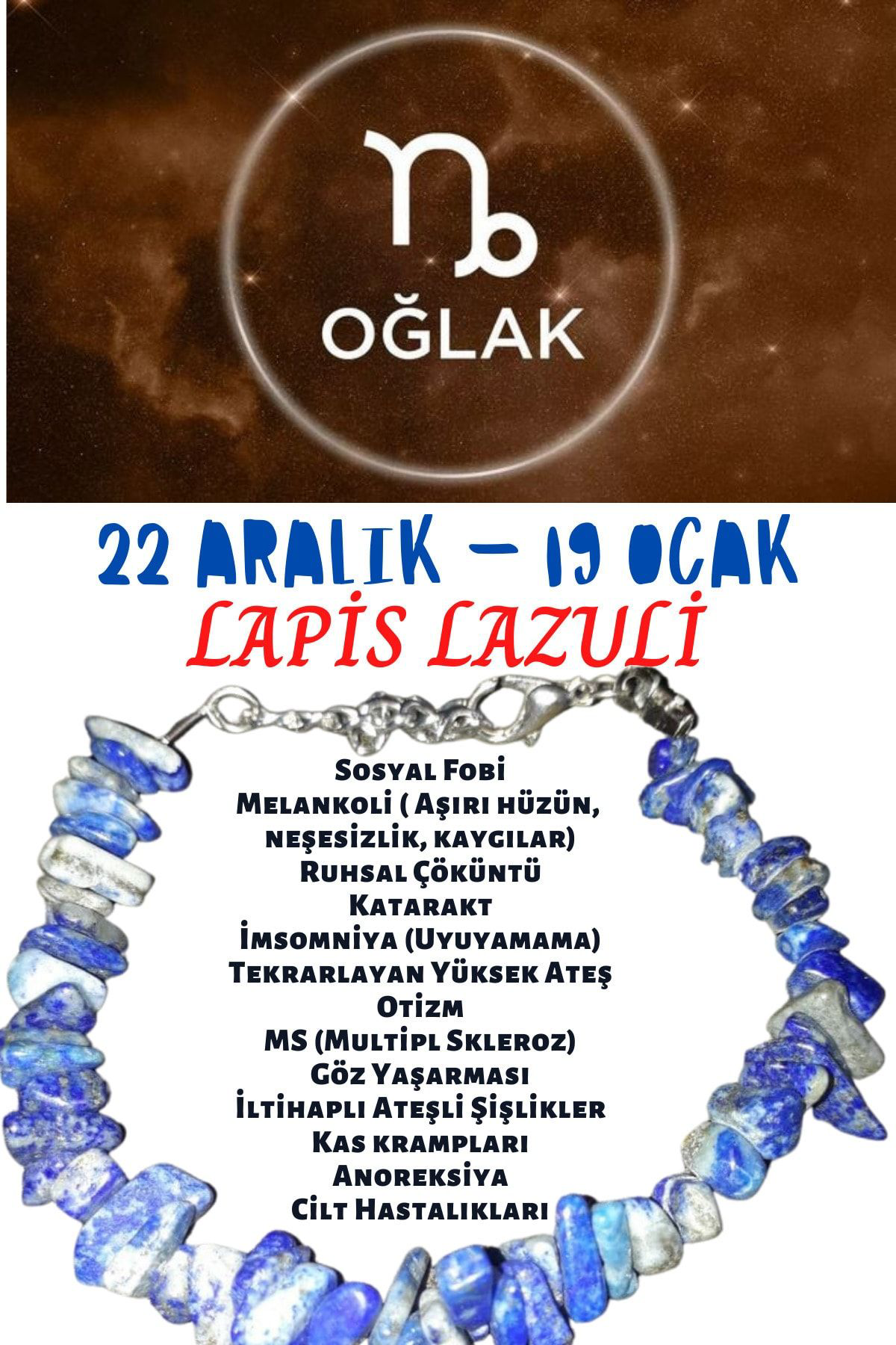 Sertifikalı Oğlak Burcu Burç Bilekliği