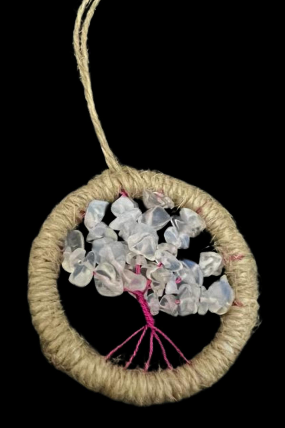 Sertifikalı Opal Doğal Taş El Yapımı Duvar Süsü & Araba Süsü & Ka