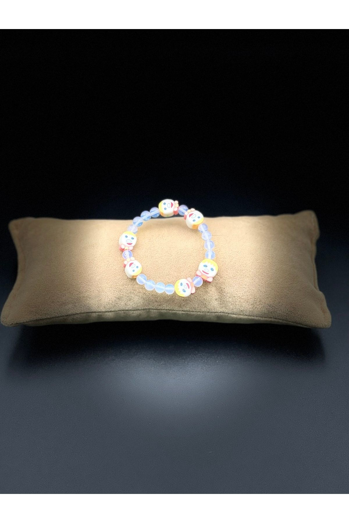 Sertifikalı Opal Doğal Taş Çocuk Bilekliği Sertifikalı Opal Doğal Taş Çocuk Bilekliği