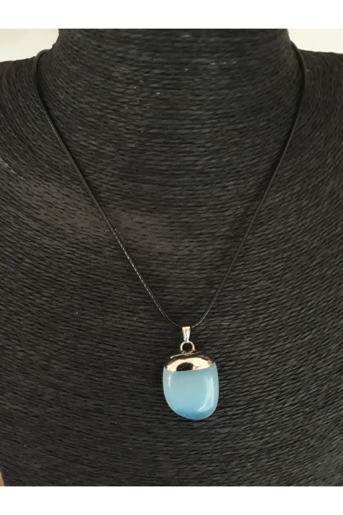 Sertifikalı Opal Taşı Doğal Taş Kolye (ZİNCİR VE İP DAHİL) Sertifikalı Opal Taşı Doğal Taş Kolye (ZİNCİR VE İP DAHİL)