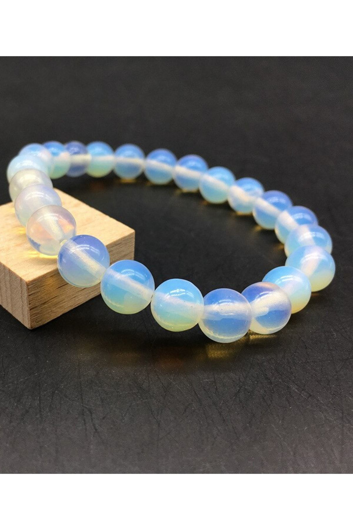 Sertifikalı Opal Taşı Bileklik Aaa Kalite Orijinal Opal Taşı Doğa