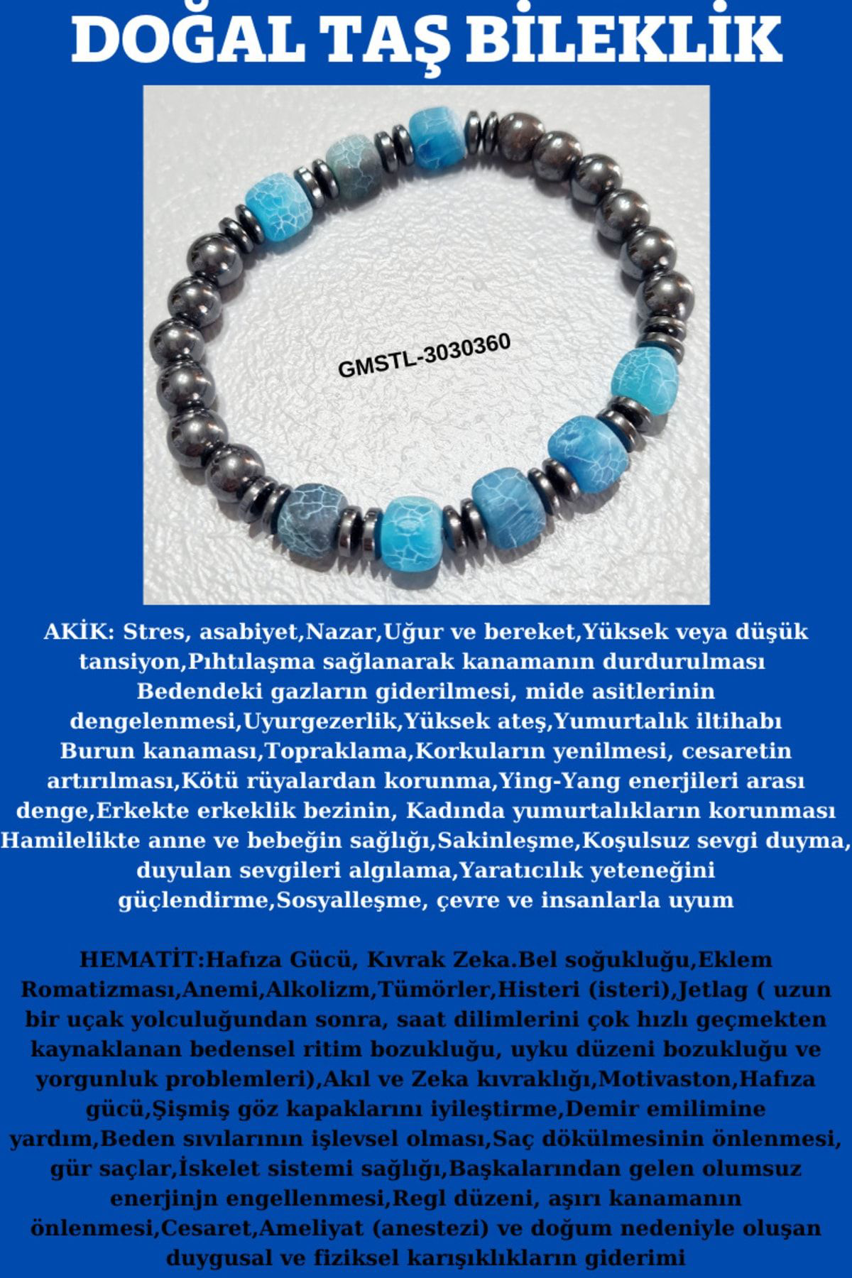 Sertifikalı Orijinal Doğal Taş Bileklik Akik Hematit Sürpriz Hedi Sertifikalı Orijinal Doğal Taş Bileklik Akik Hematit Sürpriz Hedi
