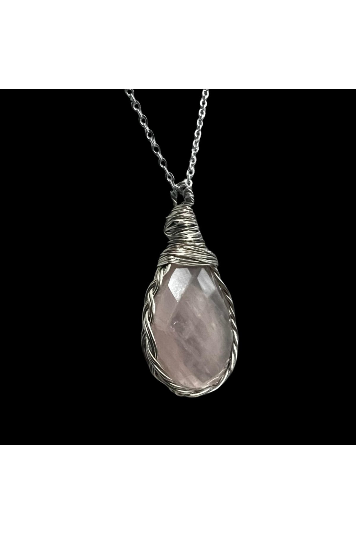 Sertifikalı Pembe Kuvars Doğal Taş AAA Kalite El Yapımı Bakır Tel Fiyatı, Yorumları ve Özellikleri
