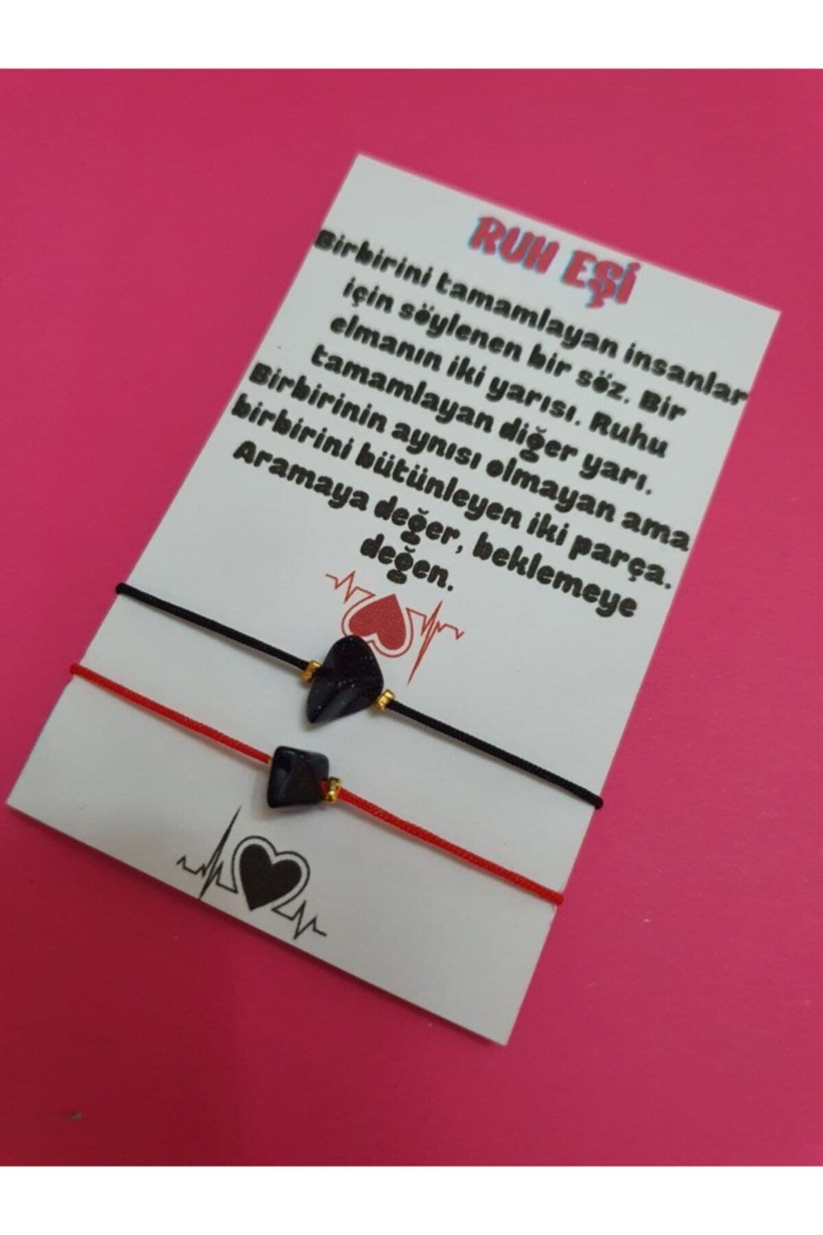 Sertifikalı Ruh Eşi Yıldız Doğal Taşlı Sevgili Bilekliği