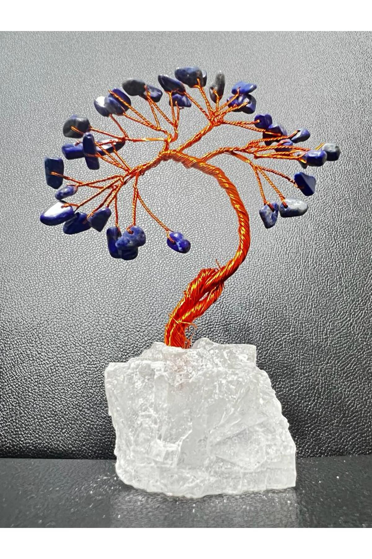 Gümüştel El Sanatlari Sertifikalı Taş Hayat Ağacı Biblo El Yapımı