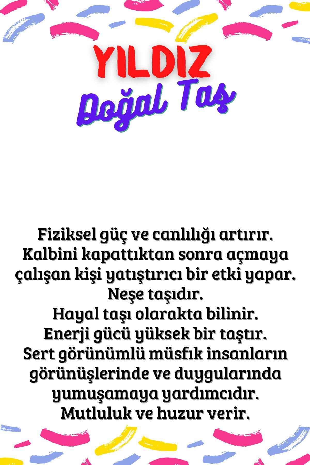Sertifikalı Tüp Şişelerde Kırık Doğal Taşlar (YILDIZ TAŞI DELİKLİ