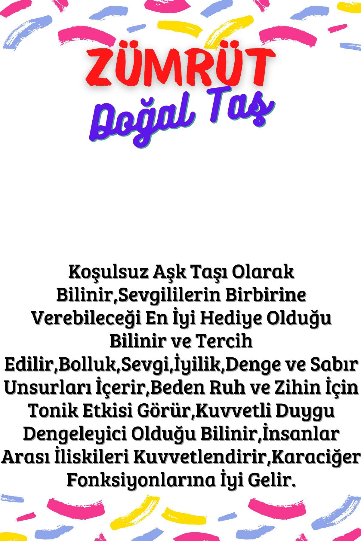 Sertifikalı Tüp Şişelerde Kırık Doğal Taşlar (ZÜMRÜT TAŞI DELİKLİ