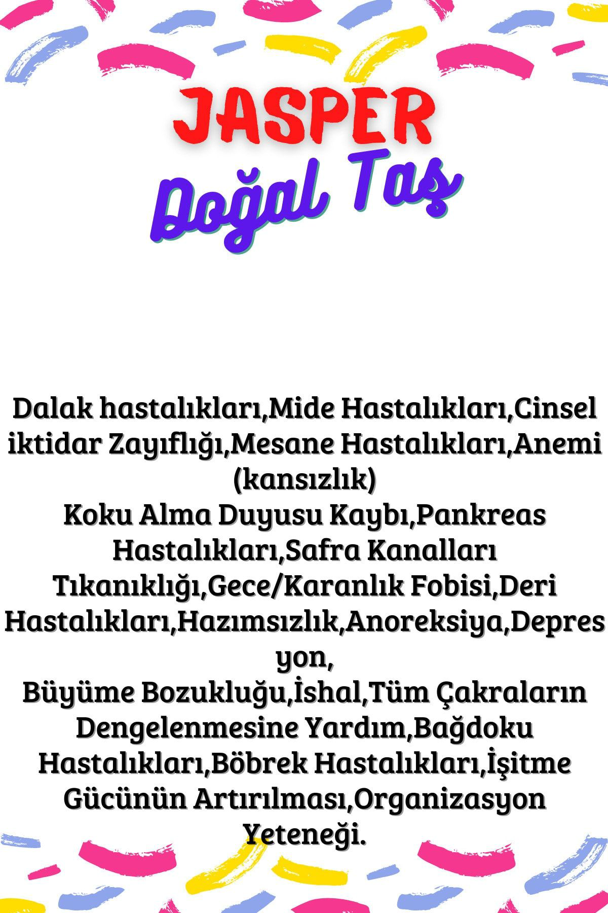 Gümüştel El Sanatlari Sertifikali Tüp Şişelerde Kirik Doğal Taşlar (Jasper Taşi Delikli