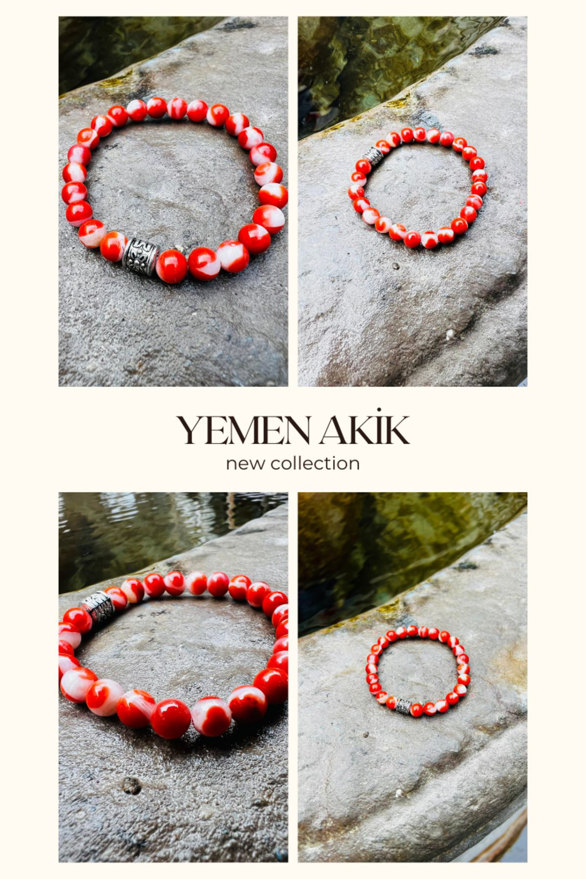 Sertifikalı Yemen Akik Doğal Taş Bileklik Orijinal Doğal Taş AAA Sertifikalı Yemen Akik Doğal Taş Bileklik Orijinal Doğal Taş AAA