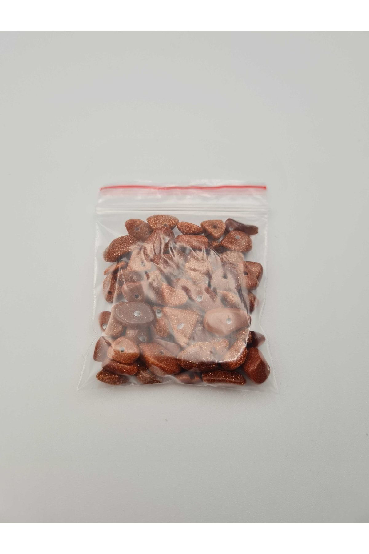 Gümüştel El Sanatlari Sertifikali Yildiz Kirik Doğal Taş - 20 Gr Delikli