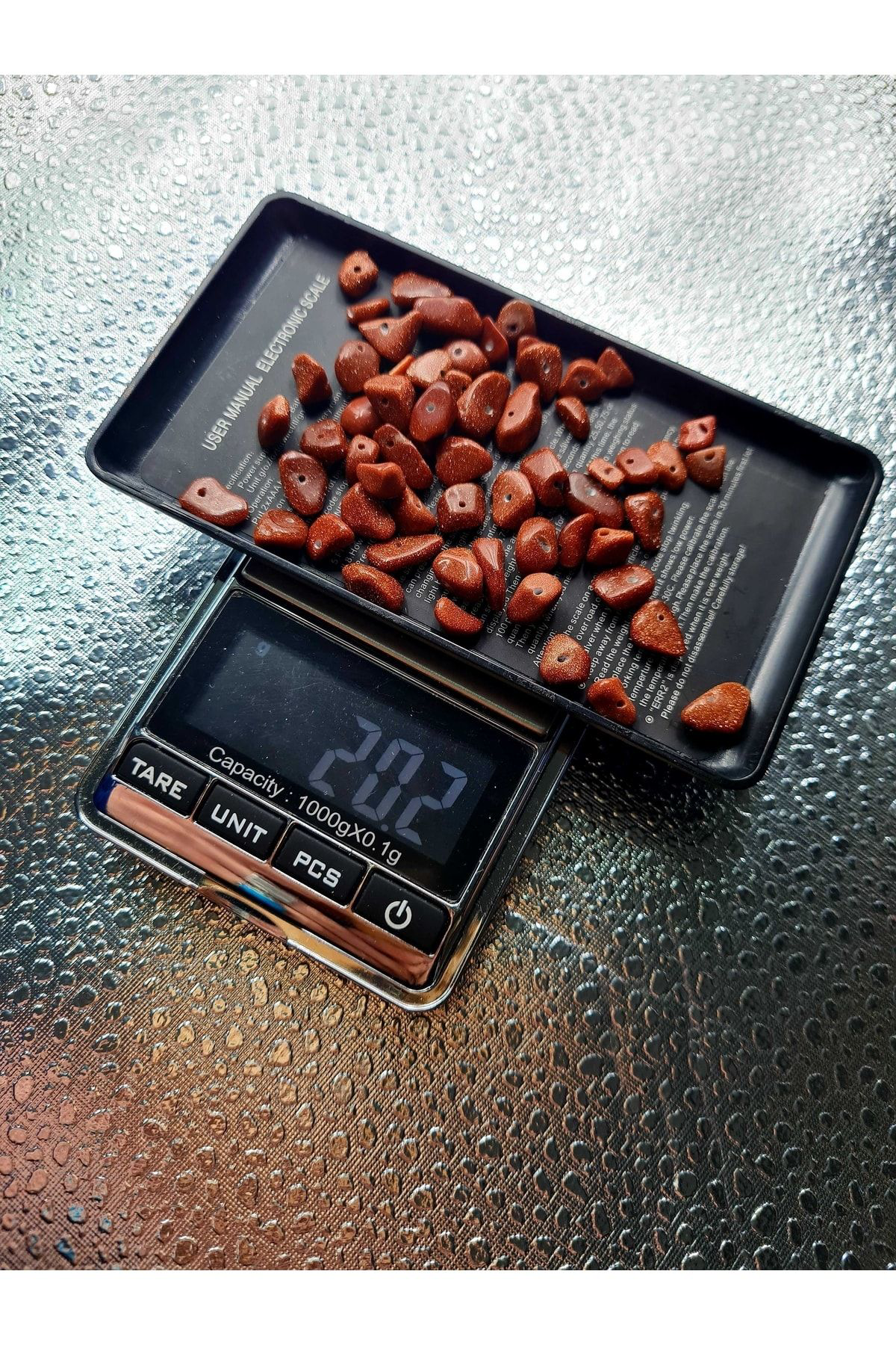 Sertifikalı Yıldız Kırık Doğal Taş - 20 gr Delikli